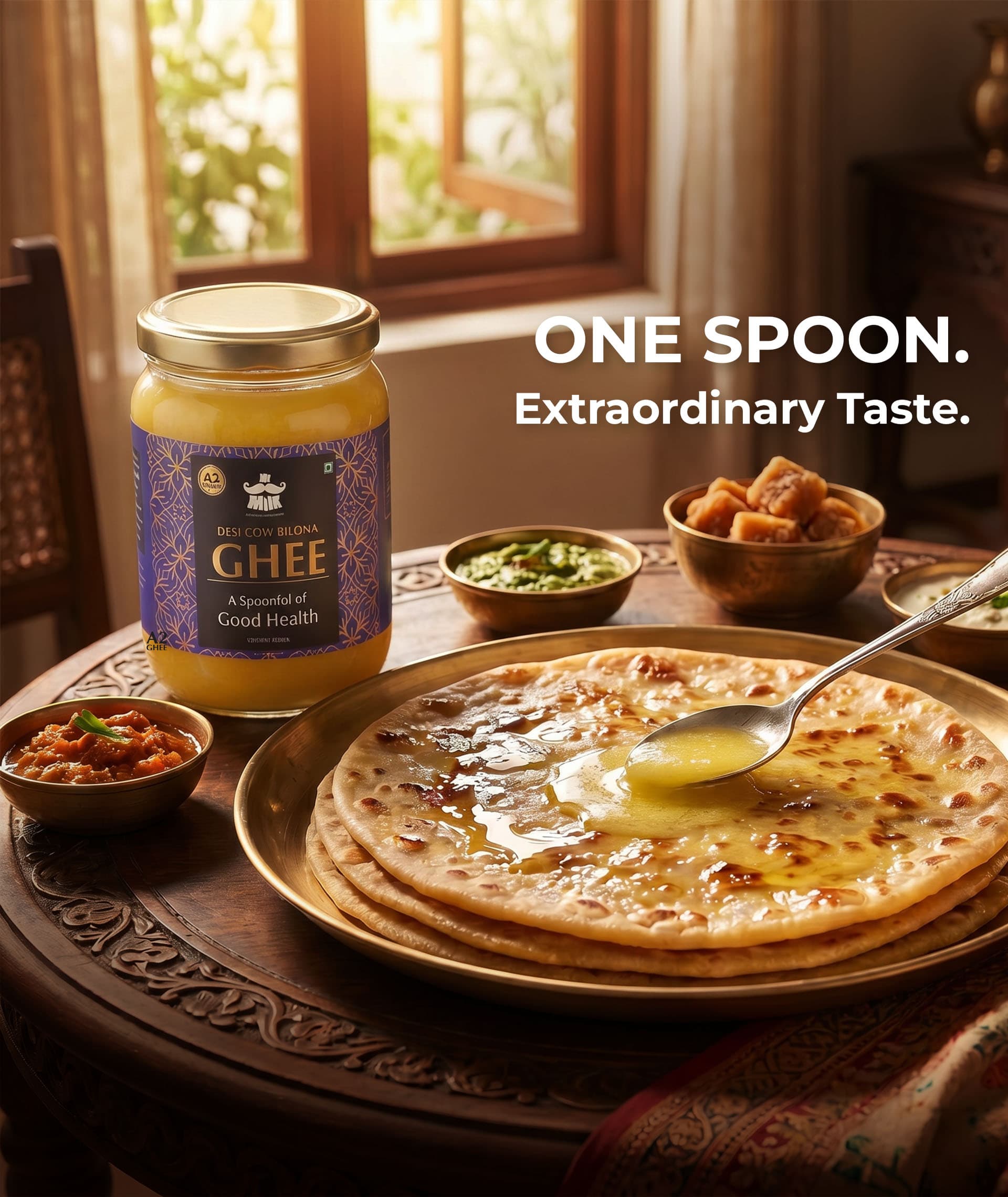 Delicious dishes made with Mr. Milk A2 Desi Ghee