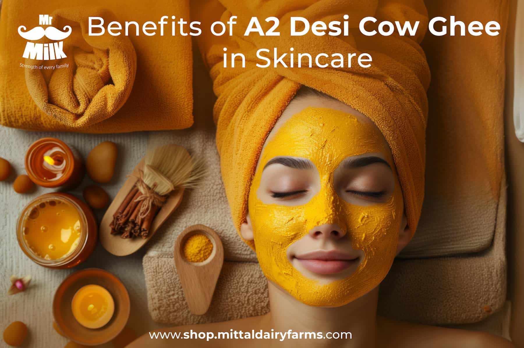 A2 Desi Cow Ghee Discover Natural Skin Nourishment