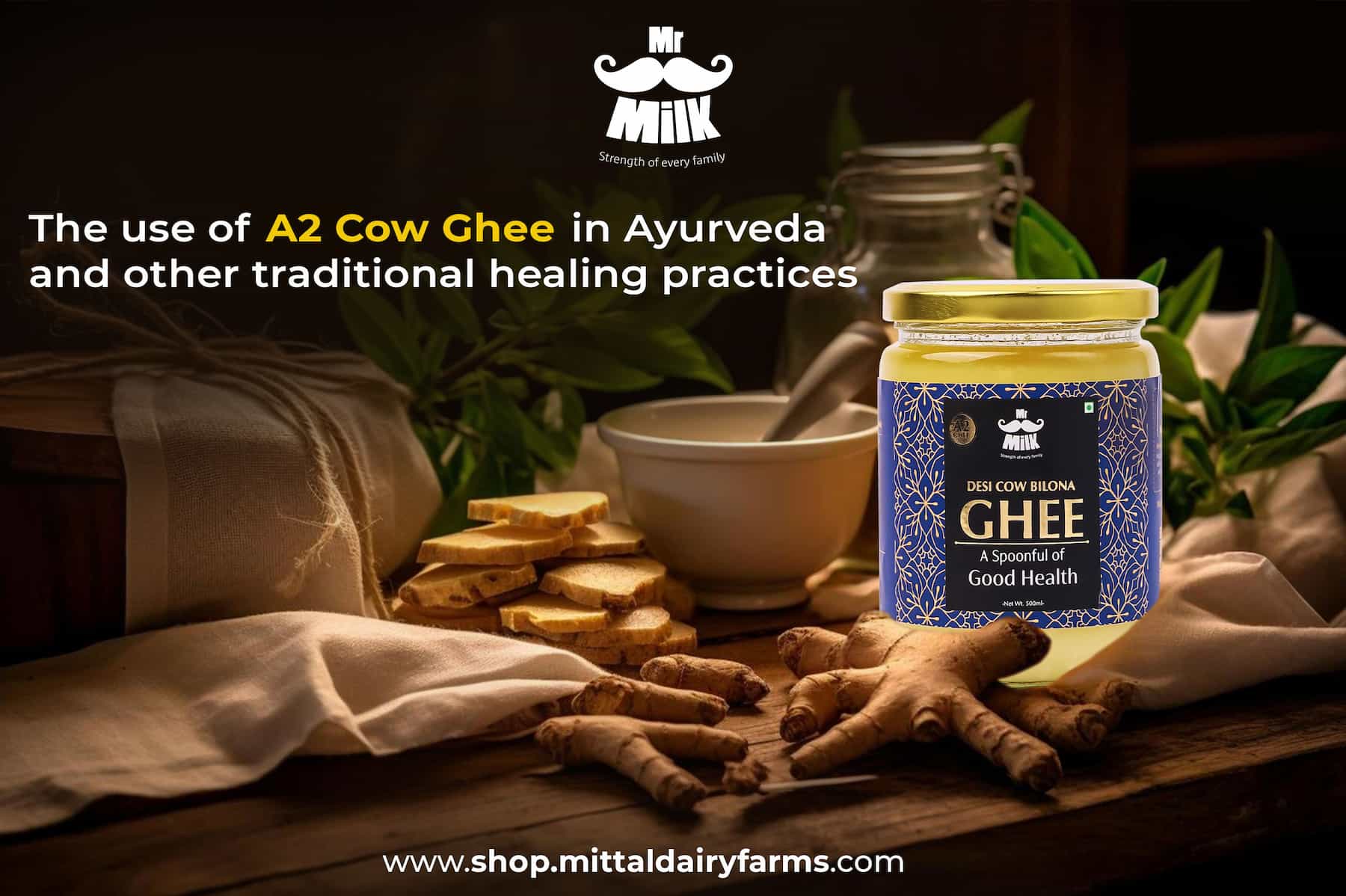 Discover A2 Cow Ghee’s Role in Ayurveda and Healing
