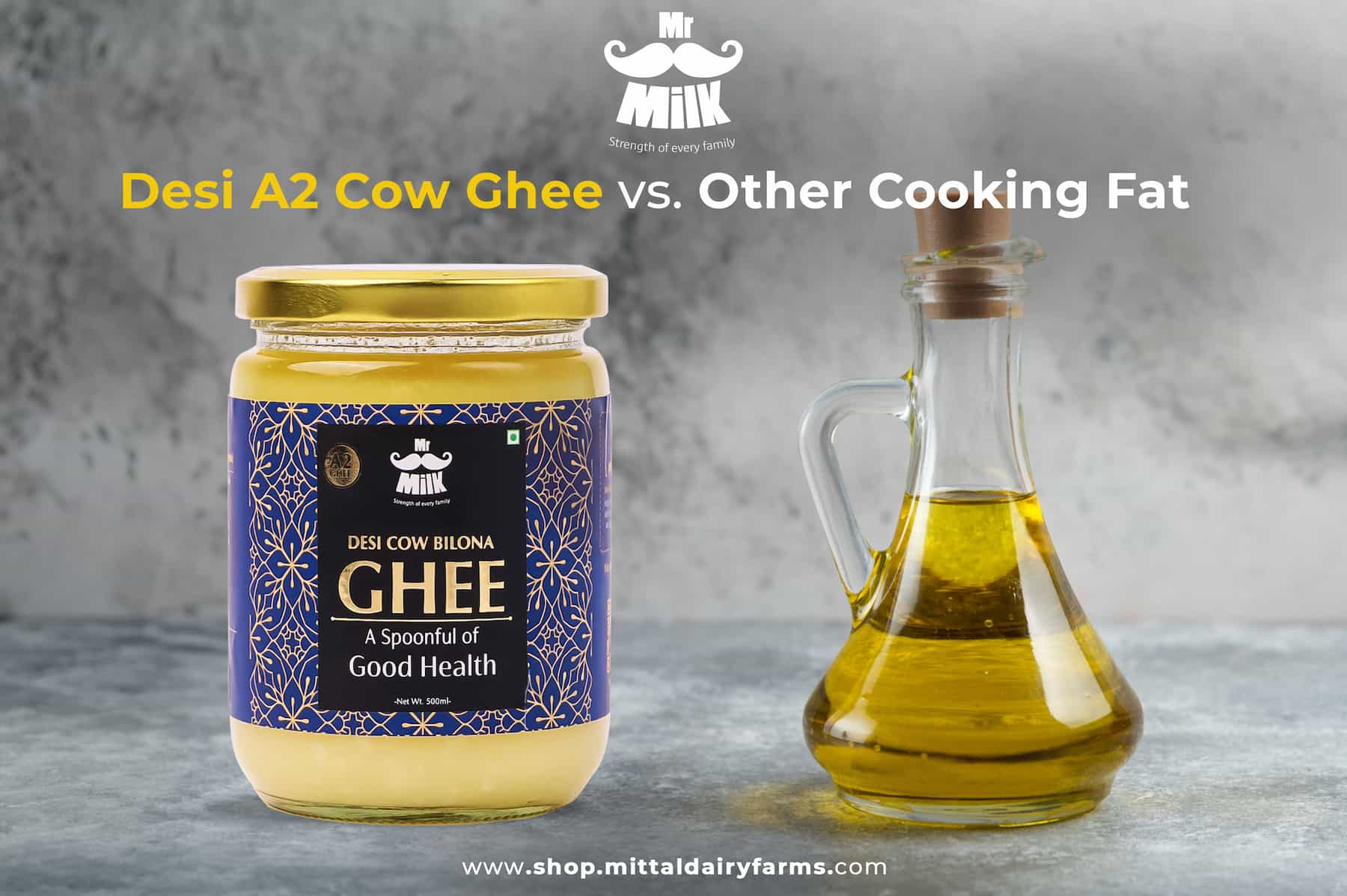 Why Choose Desi A2 Cow Ghee Over Other Cooking Fats?